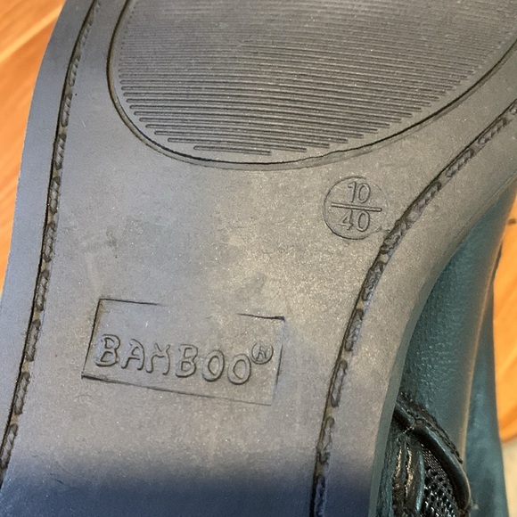 New Bamboo Black Lace up boots with zipper size 10 - Picture 5 of 10